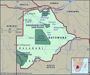 Botswana | History, Population, Capital, Map, Flag, & Facts | Britannica